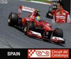 Felipe Massa - Ferrari - 2013 İspanya Grand Prix, sınıflandırılmış 3